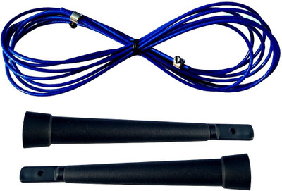 

Gillz Sports Speedy Rope Speed Skipping Rope(Black, Blue, Length: 15.24 inch)