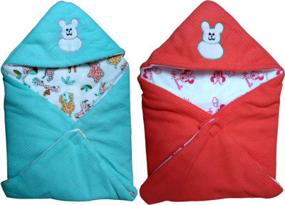 

ATXP High Quality Baby Cotton Velcro Sleeping Bag Sleeping Bag(Blue, Red