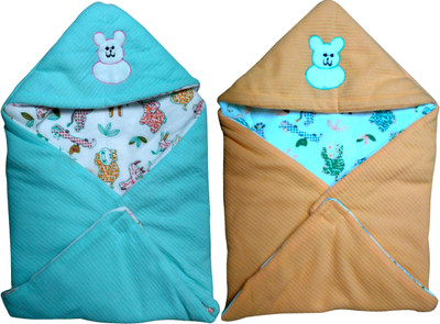 

ATXP High Quality Baby Cotton Velcro Sleeping Bag Sleeping Bag(Orange, Blue, Blue;orange