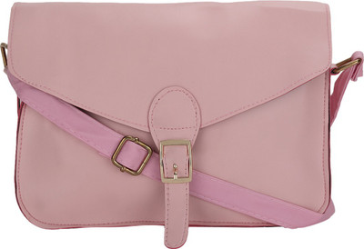 

Liza Women Casual Pink PU Sling Bag