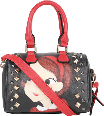 

Liza Women Casual Black, Red PU Sling Bag