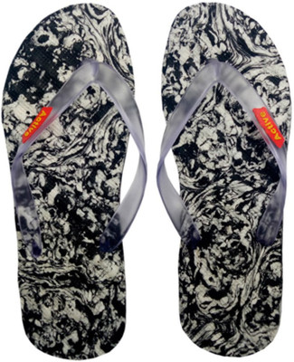 

Angelia Comfort Active Flip Flops for Men Flip Flops, Black::white