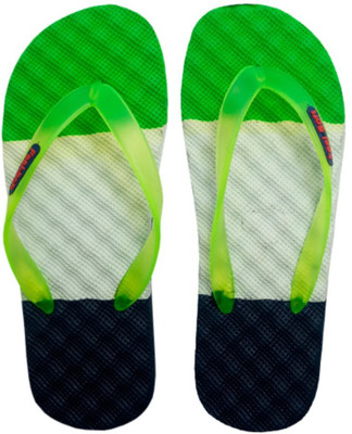 

Angelia Comfort Accupressure Flip Flops for Men Flip Flops, Green::white::blue