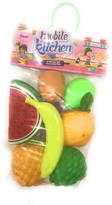 

piggie Fruits Big Play Toy Set - 9 cm(Multicolor)