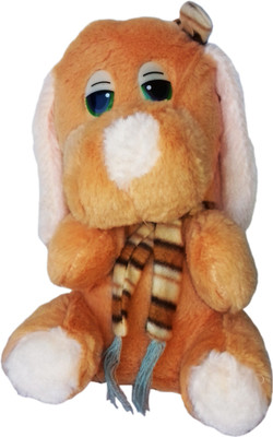 

kidoz kingdom SITTING PUPPY SOFT TOY - 8 inch(Brown)