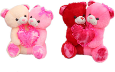 

mega star Cute Love Couple Teddy 2 - 31(Brown)