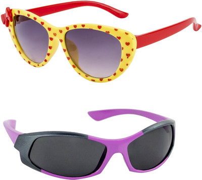 

Amour Oval, Rectangular Sunglasses(For Boys & Girls
