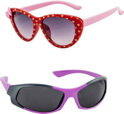 

Amour Oval, Rectangular Sunglasses(For Boys & Girls