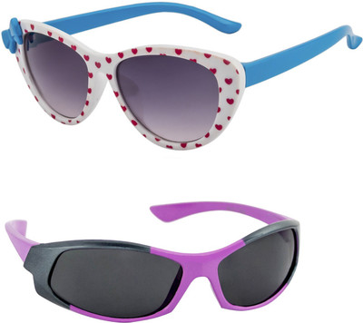 

Amour Oval, Rectangular Sunglasses(For Boys & Girls