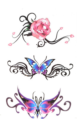 

gemmas Fashion Rose Butterfly Tribal(Rose Butterfly Tribal)