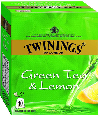 

Twinings Green Tea With Lemon Lemon Green Tea Bags(20 g, Box)