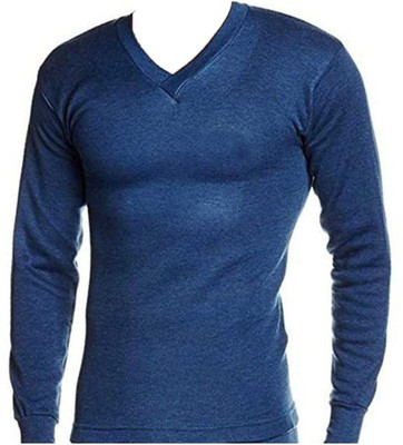 Shopping Store Winters Woolen Thermal Wear Only Top Full Sleeve For Men & Boys Body Warmer/ Winter Innerwear Men Top Thermal