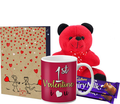 LOF Mug, Greeting Card, Soft Toy Gift Set