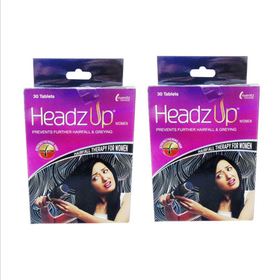 

headzup Women ( HAIRFALL THERAPY FOR WOMEN ) - Pack of 2 ( 2X30 Tabs.)(60 No)
