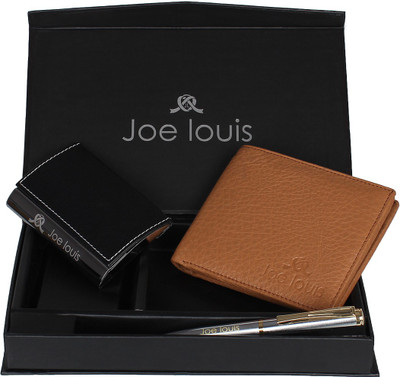 

Joe Louis Men Multicolor Genuine Leather Wallet(4 Card Slots)