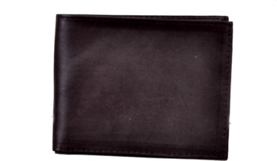 

leather plus plus Men Black Genuine Leather Wallet(10 Card Slots), Brown