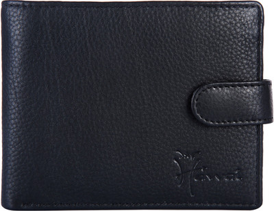 

Hawai Men Black Genuine Leather Wallet(9 Card Slots)