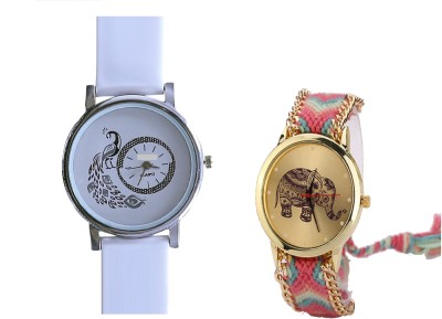 INDIUM NEW ELEPHANT WATCH WITH PEACOCK INTERNAL DESIGN WATCH FANCY LATEST COLLECTION FROM PLANET ZONE Watch  - For Girls   Watches  (INDIUM)