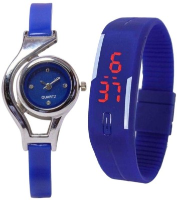 unequetrend Blue Pipe&Glory Blue002 Latest Blue LED Silicone With Blue Glory Watches For Boys And Girls Watch  - For Boys & Girls   Watches  (unequetrend)