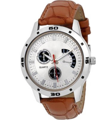 

SkyLona Analogue Off-White Dial Trendy Watch - For Men