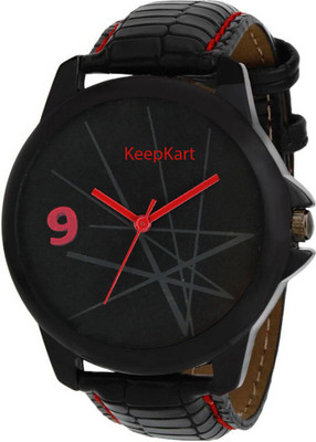 View Keepkart LOREM LR 008 Leather Strap Watch For Boys And Girls Watch  - For Men & Women Wrist Watches Price Online(Keepkart)