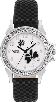 Youth Club NEW BLK-LC CASUAL BLACK LOOK Watch  - For Girls   Watches  (Youth Club)