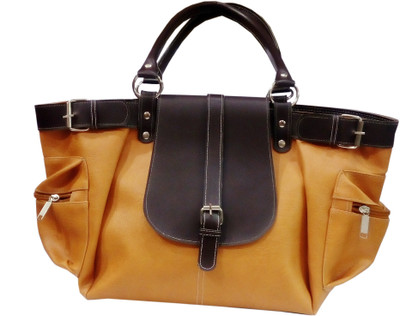 

PANACHEBAGS Royal Look Solid Designer Brand New Casual Wear Hand bag / Sling Bag Waterproof Shoulder Bag(Yellow, 3 L)