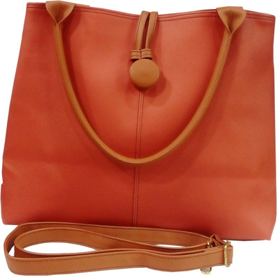 

PANACHEBAGS Royal Look Solid Designer Brand New Casual Wear Hand bag/Sling bag Waterproof Sling Bag(Orange, 5 L)