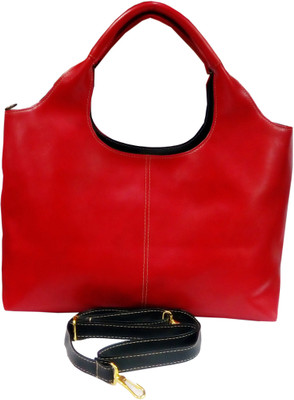 

PANACHEBAGS Royal Look Solid Designer Brand New Casual Wear Hand bag / Sling Bag Waterproof Multipurpose Bag(Red, 5 L)