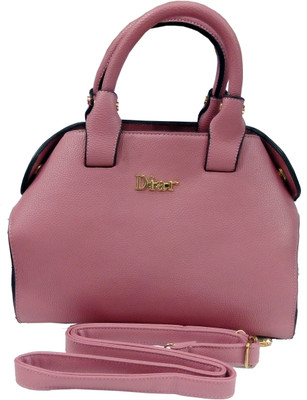 

Panache DIAR Royal Look Solid Designer Brand New Casual Wear Hand bag / Sling Bag Waterproof Multipurpose Bag(Pink, 3 L)