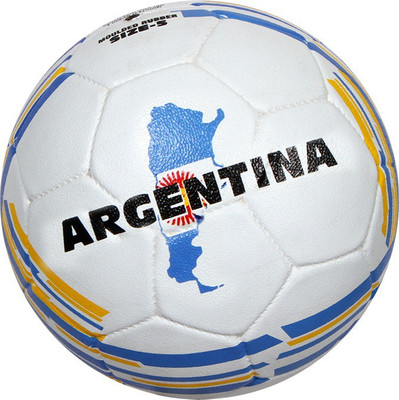 

Nivia COUNTRY COLOR ARGENTINA Football - Size: (Pack of 1, White, Multicolor