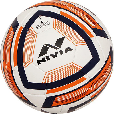 

Nivia EQUATOR Football - Size: (Pack of 1, Orange, Multicolor