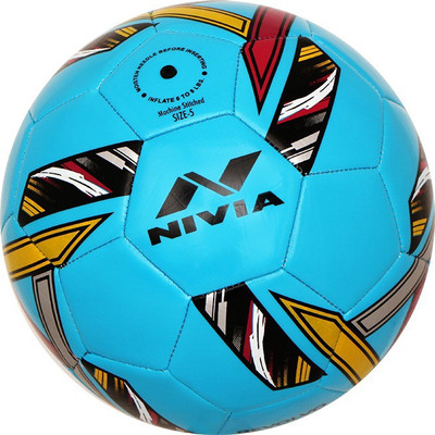 Nivia REVOLVO Football - Size: 5(Pack of 1, Blue) available at flipkart for Rs.562