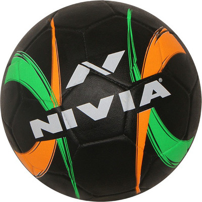 

Nivia STREET Football - Size: (Pack of 1, Black