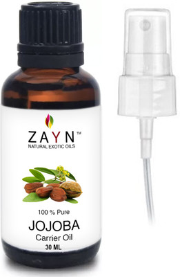 

Zayn Coldpressed Jojoba oil - 100% Pure, Natural and undiluted organic Oil - Exceptional Moisturizer for Face, Skin, Hair & Nails E(30 ml)