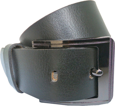 

LOOPA Men Formal Black Artificial Leather Belt