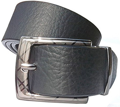 

LOOPA Men Formal Black Artificial Leather Belt