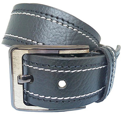 

LOOPA Men Formal Black Artificial Leather Belt