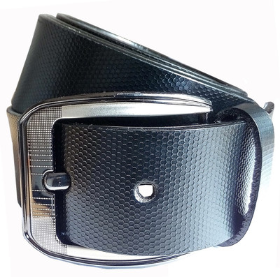 

LOOPA Men Formal Black Artificial Leather Belt