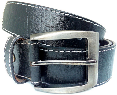 

LOOPA Men Formal Black Artificial Leather Belt