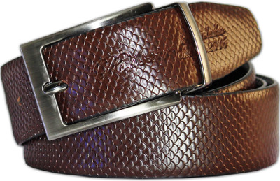 

POLLSTAR Men Formal, Casual Black, Brown Genuine Leather Reversible Belt
