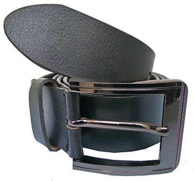 

LOOPA Men Formal Black Artificial Leather Belt