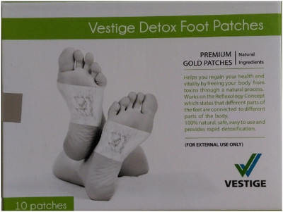 Vestige DETOX FOOT PATCHES & BIO ENERGY ANTI-RADIATION NEGATIVE ION CARD(250 g) available at flipkart for Rs.1500