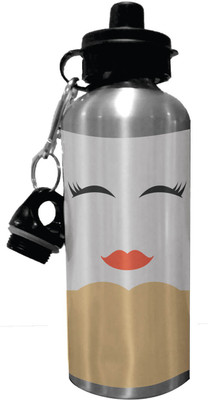 

Giftsmate Valentines Day Gifts Funky Kiss Stainless Steel Sipper Water Bottle 600 ml Sipper(Pack of 1, Multicolor)