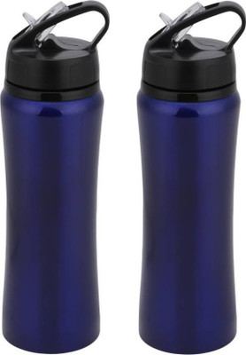 

BLASTOISE Rust free Blue 002 750 ml Bottle (Pack of 2, Blue) 1500 ml Sipper(Pack of 2, Blue)