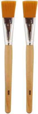 

Ear Lobe & Accessories Face Pack Brush(Pack of 2)
