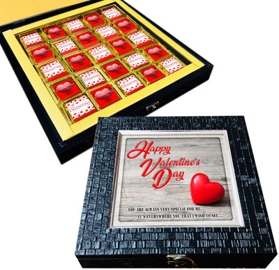 

Mystik Happy Valentine's Day Gift Box-For Him-For Her-25PC Chocolate Brittles(300 g)