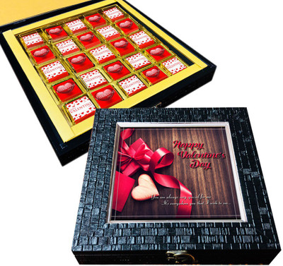 

Mystik Valentine's Day Special Gift-For Him-For Her -25PC Chocolate Truffles(300 g)