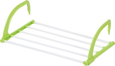 Jubilant Lifestyle Cloth Hanger Heavy Steel, Plastic Wall Cloth Dryer Stand(Multicolor) available at flipkart for Rs.449