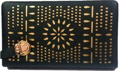 

Divu Collections Casual Black Clutch